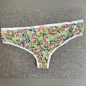 Cacique Cotton Wide Side Thong Panty